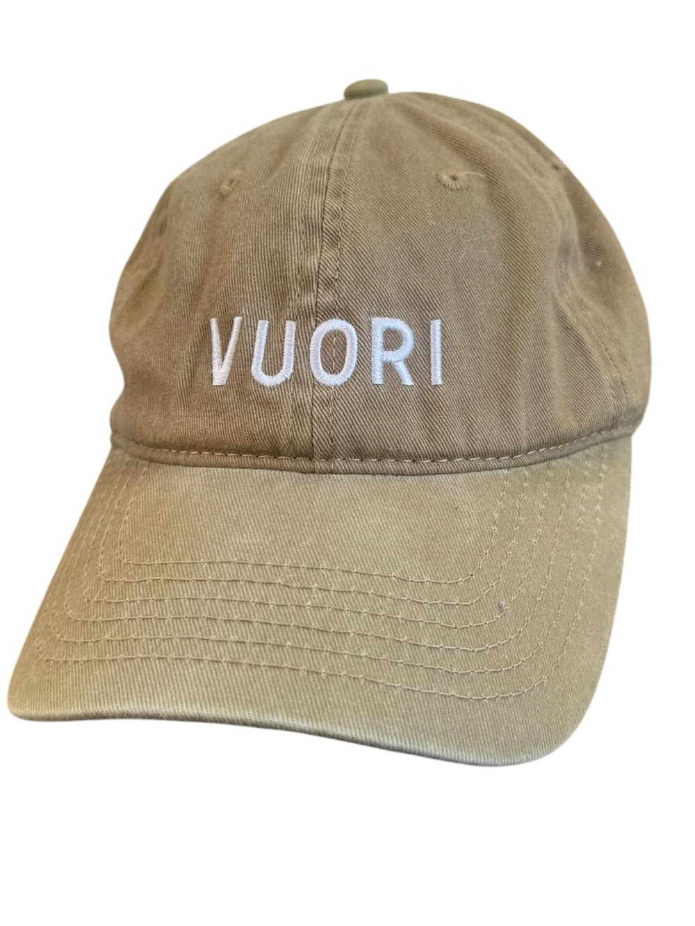 Vuori Hat Cap Strap Back Green Adjustable Cotton Casual Hat